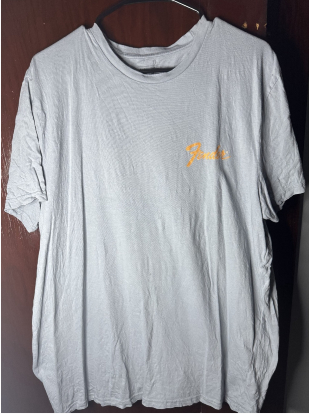 Fender Guitars Tee Shirt Men's Size XL Blue